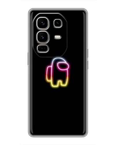 Чехол для Infinix Note 50 Pro Plus с картинкой «Among Us градиент» Чехол для Infinix Note 50 Pro Plus с картинкой «Among Us градиент»