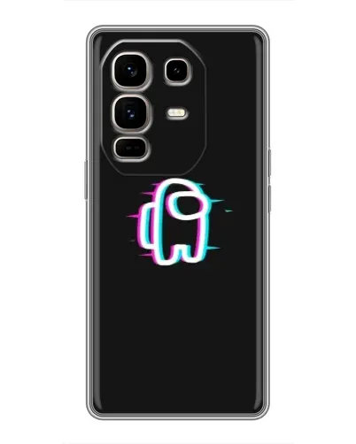 Чехол для Infinix Note 50 Pro Plus с картинкой «Among Us неон» Чехол для Infinix Note 50 Pro Plus с картинкой «Among Us неон»