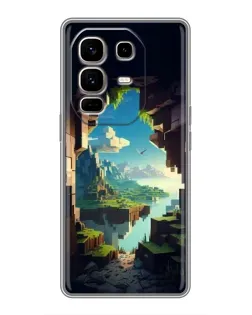 Чехол для Infinix Note 50 Pro Plus с картинкой «Вид из пещеры»