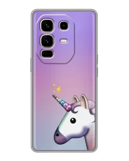Чехол для Infinix Note 50 Pro Plus с картинкой «Единорог градиент»