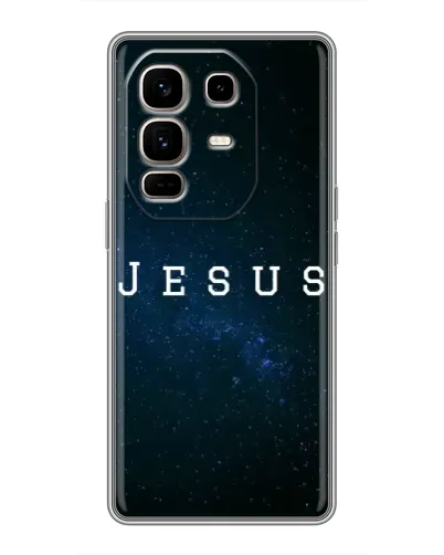 Чехол для Infinix Note 50 Pro Plus с картинкой «Звездное небо Jesus»