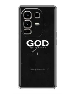 Чехол для Infinix Note 50 Pro Plus с картинкой «GOD — Бог над всем»