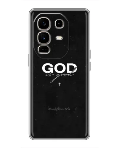 Чехол для Infinix Note 50 Pro Plus с картинкой «GOD — Бог над всем»
