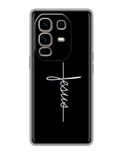 Чехол для Infinix Note 50 Pro Plus с картинкой «Тонкая линия веры»