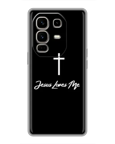 Чехол для Infinix Note 50 Pro Plus с картинкой «Иисус любит тебя»