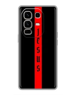 Чехол для Infinix Note 50 Pro Plus с картинкой «Красная линия веры»