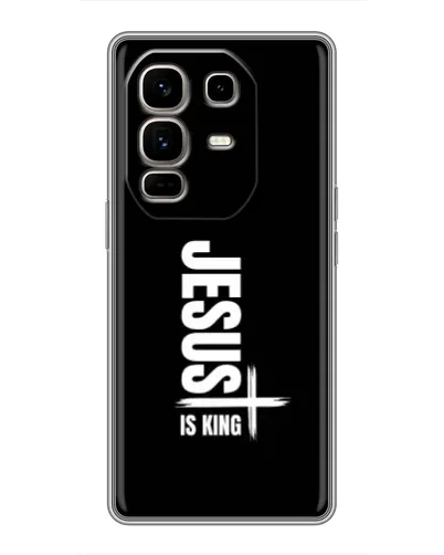 Чехол для Infinix Note 50 Pro Plus с картинкой «Вертикаль веры Jesus»