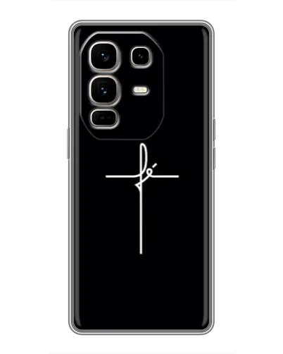 Чехол для Infinix Note 50 Pro Plus с картинкой «Тонкий крест» Чехол для Infinix Note 50 Pro Plus с картинкой «Тонкий крест»
