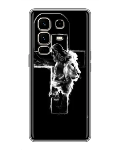 Чехол для Infinix Note 50 Pro Plus с картинкой «Сияющий крест Jesus» Чехол для Infinix Note 50 Pro Plus с картинкой «Сияющий крест Jesus»