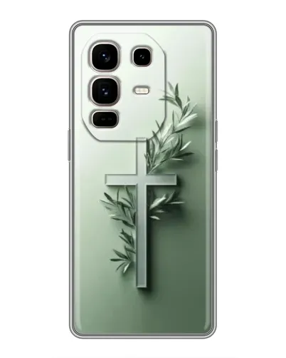 Чехол для Infinix Note 50 Pro Plus с картинкой «Оливковая ветвь» Чехол для Infinix Note 50 Pro Plus с картинкой «Оливковая ветвь»