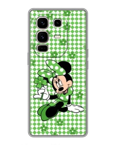 Чехол для Infinix Note 50 Pro Plus с картинкой «Mickey в клетку»