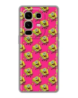 Чохол для Infinix Note 50 Pro Plus з картинкою «Рожевий паттерн»