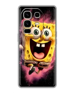 Чохол для Infinix Note 50 Pro Plus з картинкою «Вибуховий Спанч Боб»