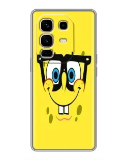 Чехол для Infinix Note 50 Pro Plus с картинкой «Минималистичный Спанч Боб» Чехол для Infinix Note 50 Pro Plus с картинкой «Минималистичный Спанч Боб»