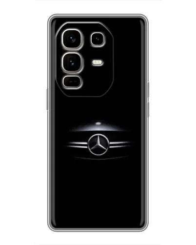 Чехол для Infinix Note 50 Pro Plus с картинкой «Mercedes — абстрактные линии»