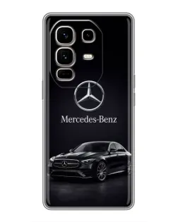 Чехол для Infinix Note 50 Pro Plus с картинкой «Mercedes — решетка радиатора»