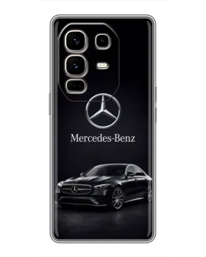 Чехол для Infinix Note 50 Pro Plus с картинкой «Mercedes — решетка радиатора»