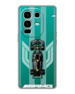 Чехол для Infinix Note 50 Pro Plus с картинкой «Mercedes AMG Petronas»