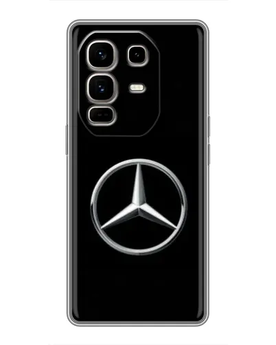 Чехол для Infinix Note 50 Pro Plus с картинкой «Mercedes классический лого»
