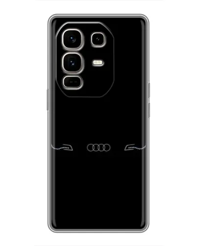 Чехол для Infinix Note 50 Pro Plus с картинкой «Audi — световой подпись»