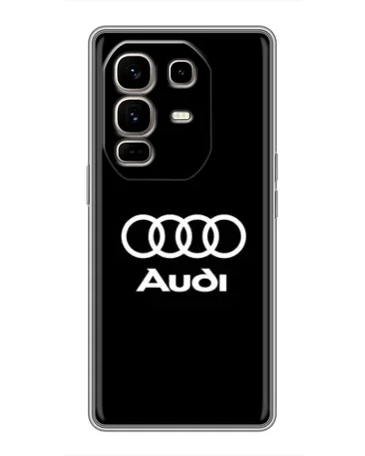 Чехол для Infinix Note 50 Pro Plus с картинкой «Классическое лого Audi»