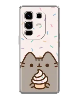 Чохол для Infinix Note 50 Pro Plus з картинкою «Пушин з кексом»