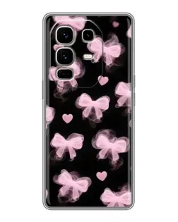 Чехол для Infinix Note 50 Pro Plus с картинкой «Геометрия банта»