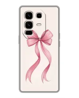 Чехол для Infinix Note 50 Pro Plus с картинкой «Розовый бант»