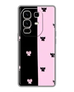 Чехол для Infinix Note 50 Pro Plus с картинкой «Контрастные банты»