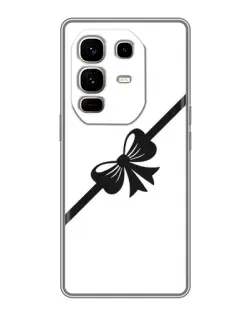 Чехол для Infinix Note 50 Pro Plus с картинкой «Диагональный бант»