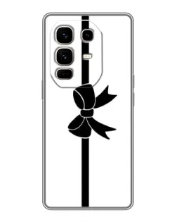 Чехол для Infinix Note 50 Pro Plus с картинкой «Вертикальный бант»