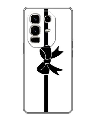 Чехол для Infinix Note 50 Pro Plus с картинкой «Вертикальный бант» Чехол для Infinix Note 50 Pro Plus с картинкой «Вертикальный бант»