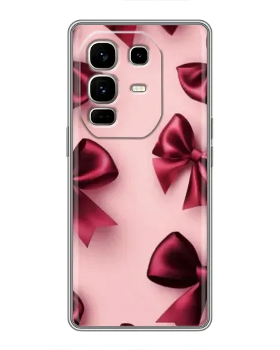 Чехол для Infinix Note 50 Pro Plus с картинкой «Бордовый атлас» Чехол для Infinix Note 50 Pro Plus с картинкой «Бордовый атлас»