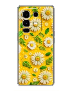 Чохол для Infinix Note 50 Pro Plus з картинкою «Ромашкове сонце»