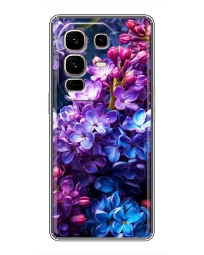 Чохол для Infinix Note 50 Pro Plus з картинкою «Бузковий цвіт»
