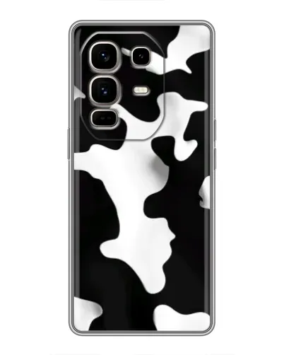 Чехол для Infinix Note 50 Pro Plus с картинкой «Черно-белое пятно»