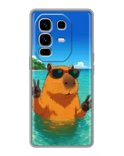 Чехол для Infinix Note 50 Pro Plus с картинкой «Морская капибара» Чехол для Infinix Note 50 Pro Plus с картинкой «Морская капибара»