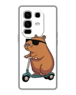 Чехол для Infinix Note 50 Pro Plus с картинкой «Капибара на самокате» Чехол для Infinix Note 50 Pro Plus с картинкой «Капибара на самокате»