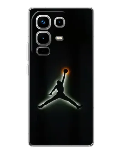 Чехол для Infinix Note 50 Pro с картинкой «Jordan Gradient Logo» Чехол для Infinix Note 50 Pro с картинкой «Jordan Gradient Logo»