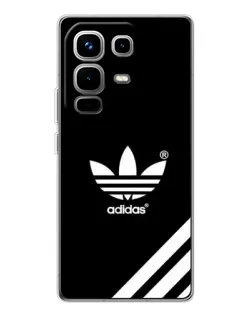 Чехол для Infinix Note 50 Pro с картинкой «Adidas с диагональными полосами»