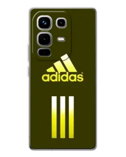 Чехол для Infinix Note 50 Pro с картинкой «Оливковый градиент Adidas»