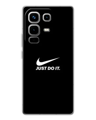 Чехол для Infinix Note 50 Pro с картинкой «Минимализм от Nike»