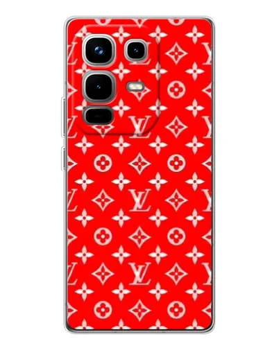 Чехол для Infinix Note 50 Pro с картинкой «Яркий паттерн LV» Чехол для Infinix Note 50 Pro с картинкой «Яркий паттерн LV»