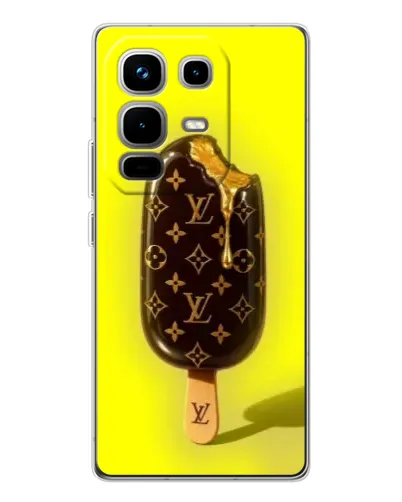 Чехол для Infinix Note 50 Pro с картинкой «Мороженое от LV» Чехол для Infinix Note 50 Pro с картинкой «Мороженое от LV»