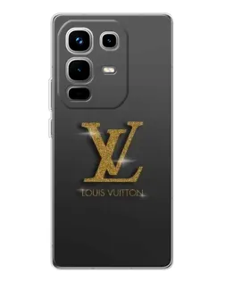 Чехол для Infinix Note 50 Pro с картинкой «Градиент Louis Vuitton»