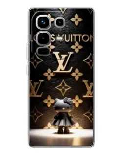 Чехол для Infinix Note 50 Pro с картинкой «Монограмма с фигурой»