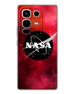 Чехол для Infinix Note 50 Pro с картинкой «NASA — красная туманность» Чехол для Infinix Note 50 Pro с картинкой «NASA — красная туманность»