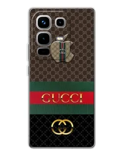 Чехол для Infinix Note 50 Pro с картинкой «Gucci — брендированный десерт»