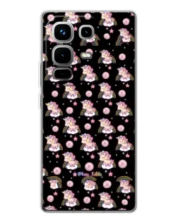 Чехол для Infinix Note 50 Pro с картинкой «Magic Unicorn паттерн»