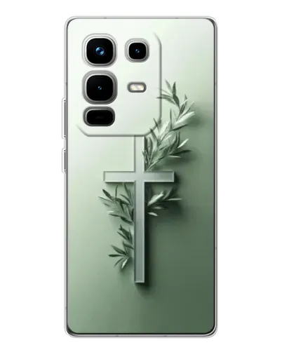Чехол для Infinix Note 50 Pro с картинкой «Оливковая ветвь» Чехол для Infinix Note 50 Pro с картинкой «Оливковая ветвь»